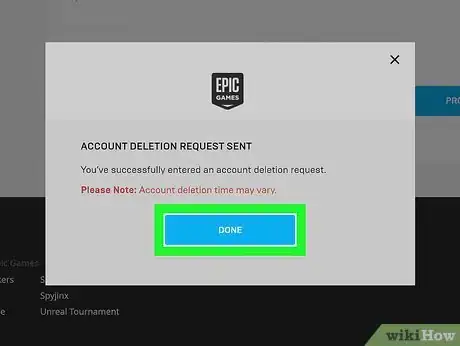 Image titled Delete an Epic Games Account Step 6