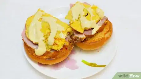 Image titled Make Scrambled Eggs Benedict Step 5