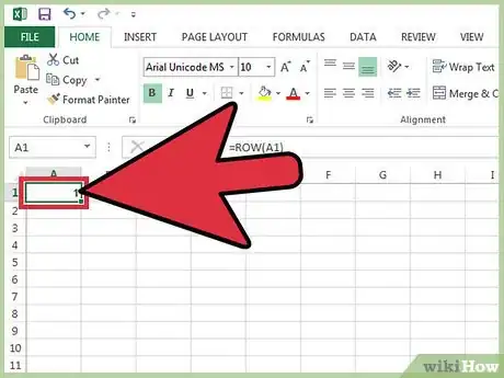 Image titled Add Autonumber in Excel Step 4
