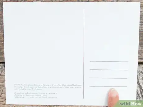 Image titled Address a Postcard Step 1