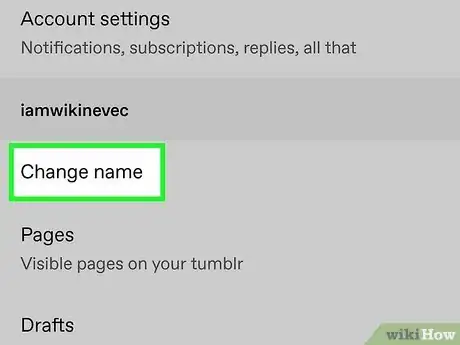 Image titled Change Your Tumblr Name Step 4