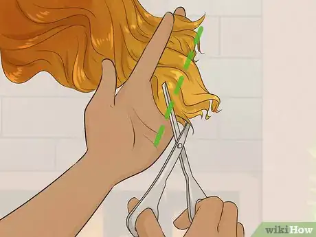 Image titled Cut Curly Hair in Layers Step 12