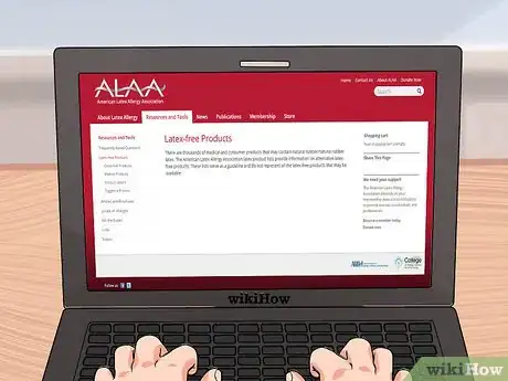 Image titled Live With an Allergy to Latex Step 3