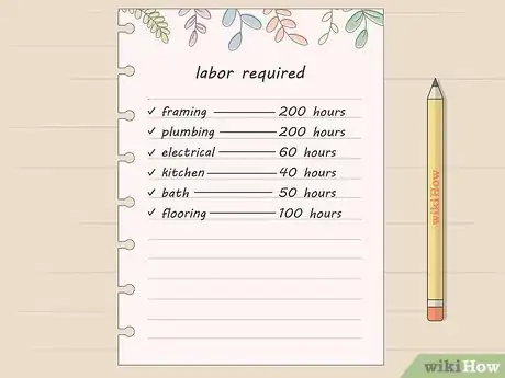 Image titled Prepare a Bill of Quantities Step 4