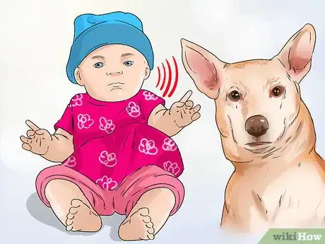Image titled Get Your Dog to Welcome Your Baby Step 8
