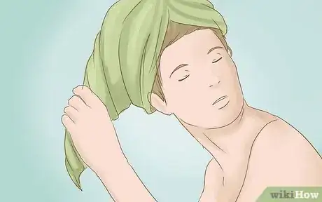 Image titled Straighten Permed Hair Step 9