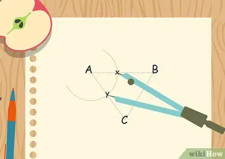 Image titled Construct a Triangle when Two Sides and the Included Angle are Given (SAS Criterion) Step 07