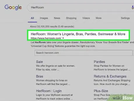 Image titled Buy a Bra Online Step 1