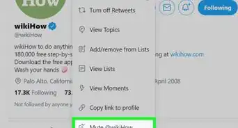 Mute Someone on Twitter