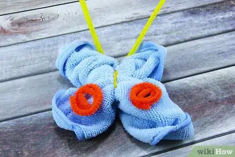 Image titled Fold Towel Butterflies Step 6