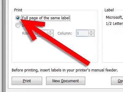 Image titled Create and Print Labels for a Single Item or Address in Microsoft Word Step 3Bullet2