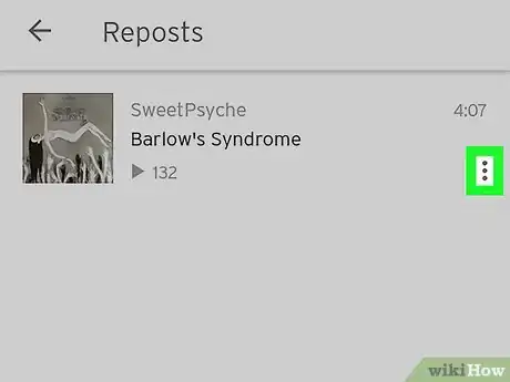 Image titled Delete a Repost on SoundCloud on Android Step 5