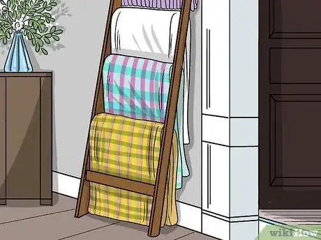 Image titled Decorate a Blanket Ladder Step 1