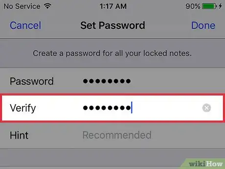 Image titled Reset Your Password for Locked Notes on an iPhone Step 8