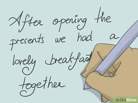 Image titled Write a Thank You Note for a Christmas Gift Step 8