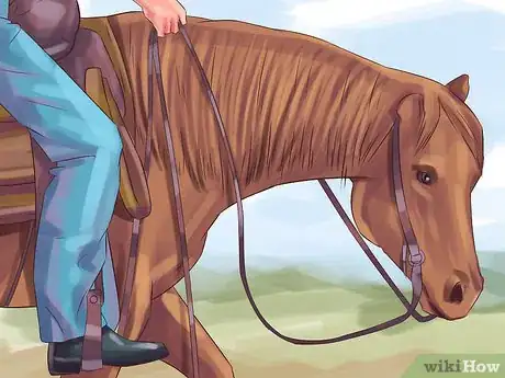 Image titled Keep a Horse Calm While Riding Step 11