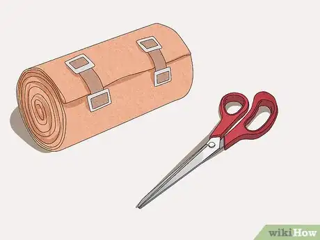 Image titled Wrap a Sprained Thumb Step 4