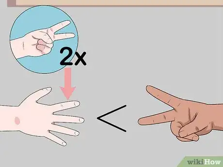 Image titled Win at Rock, Paper, Scissors Step 3