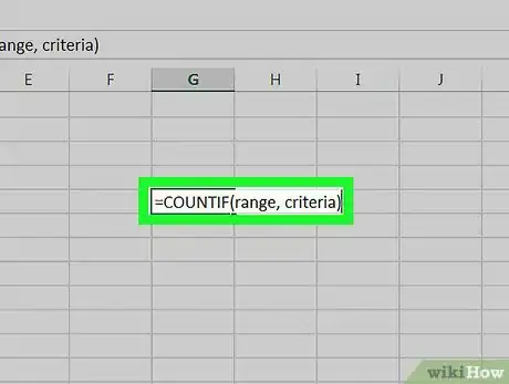 Image titled Count Cells with Text in Excel on PC or Mac Step 3