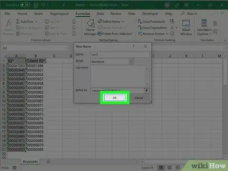 Image titled Compare Two Lists in Excel Step 6