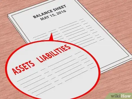 Image titled Write a Balance Sheet Step 3