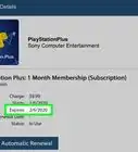 Check a PlayStation Plus Expiration Date