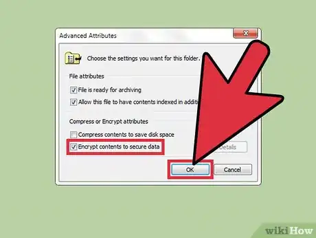 Image titled Create a Password Protected File on Windows 7 Step 5