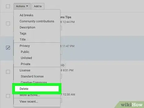 Image titled Take Your Video Off YouTube Step 15