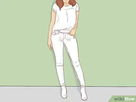 Image titled Wear White Booties Step 3