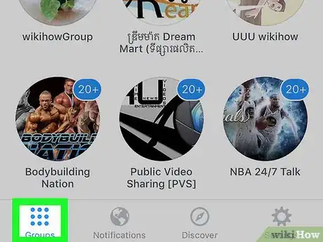 Image titled Organize Facebook Groups on iPhone or iPad Step 2