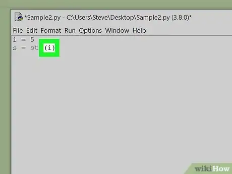 Image titled Convert Int to String in Python Step 4