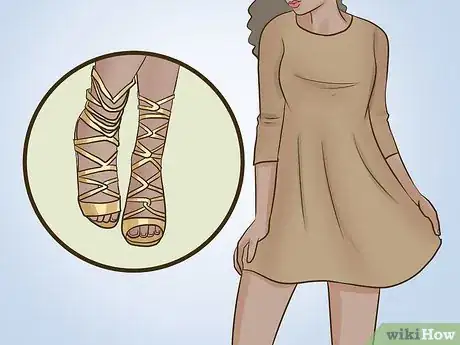 Image titled Style a Khaki Dress Step 8