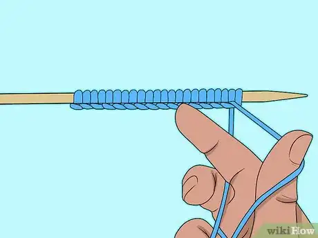 Image titled Knit Stockinette Stitch Step 2