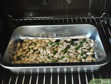 Image titled Make Pumpkin Seeds in the Oven Step 13