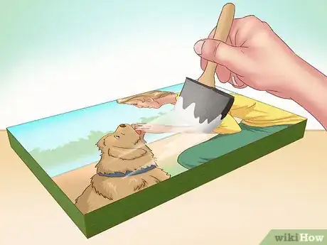 Image titled Mod Podge Pictures onto Wood Step 6