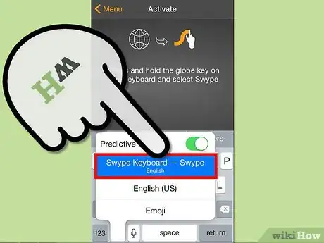 Image titled Get the Swype Keyboard on an iPhone Step 10