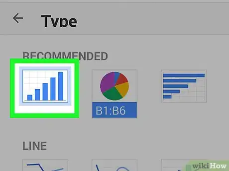 Image titled Make a Graph on Google Sheets on Android Step 7