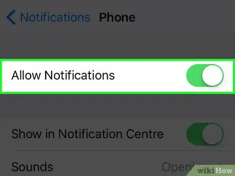 Image titled Turn Off Phone Notifications on an iPhone Step 4