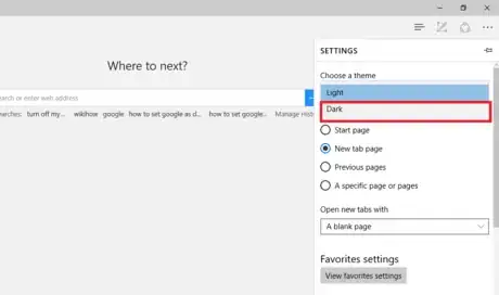 Image titled Enable the Dark Theme in Microsoft Edge.png