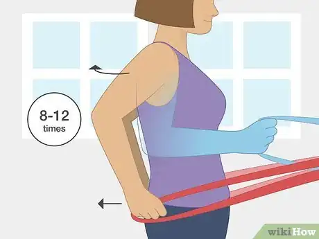 Image titled Stretch Your Rotator Cuff with a Band Step 9