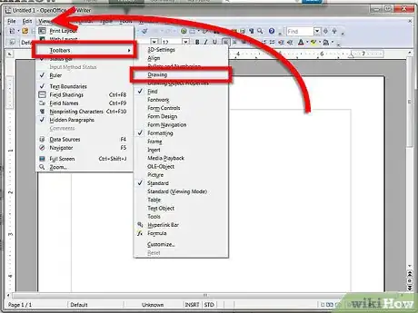 Image titled Create a Flyer in Open Office Writer Step 2