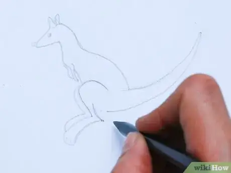 Image titled Draw a Kangaroo Step 16