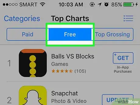 Image titled Get Free Apps on an iPhone Step 3