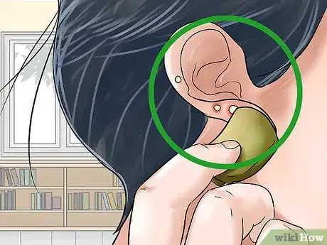 Image titled Care for an Auricle Piercing Step 3