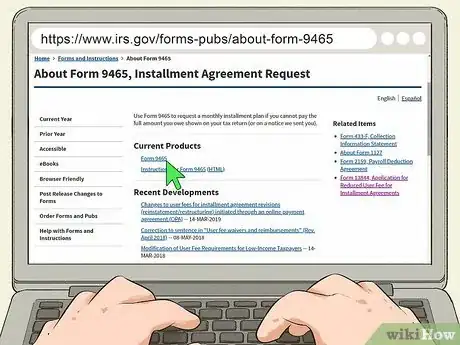 Image titled Set Up a Payment Plan with the IRS Step 6