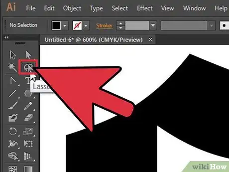 Image titled Use the Lasso Tool in Adobe Illustrator Step 3