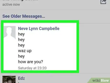 Image titled Send a Facebook Message Without Facebook Messenger on Android Step 4