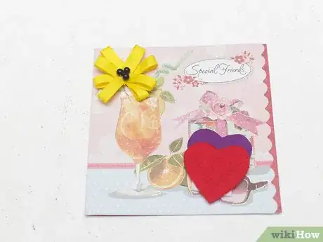 Image titled Decorate Greeting Cards with Felt Step 9