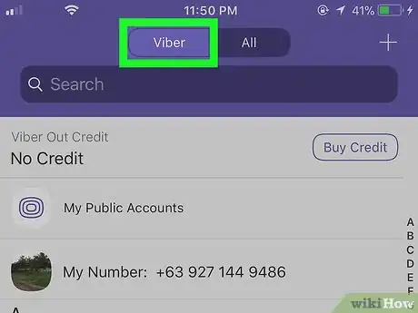 Image titled Call Using Viber on iPhone or iPad Step 3