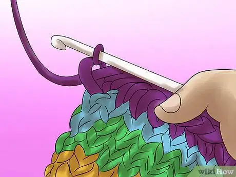 Image titled Crochet Rainbow Dish Cloths Step 10